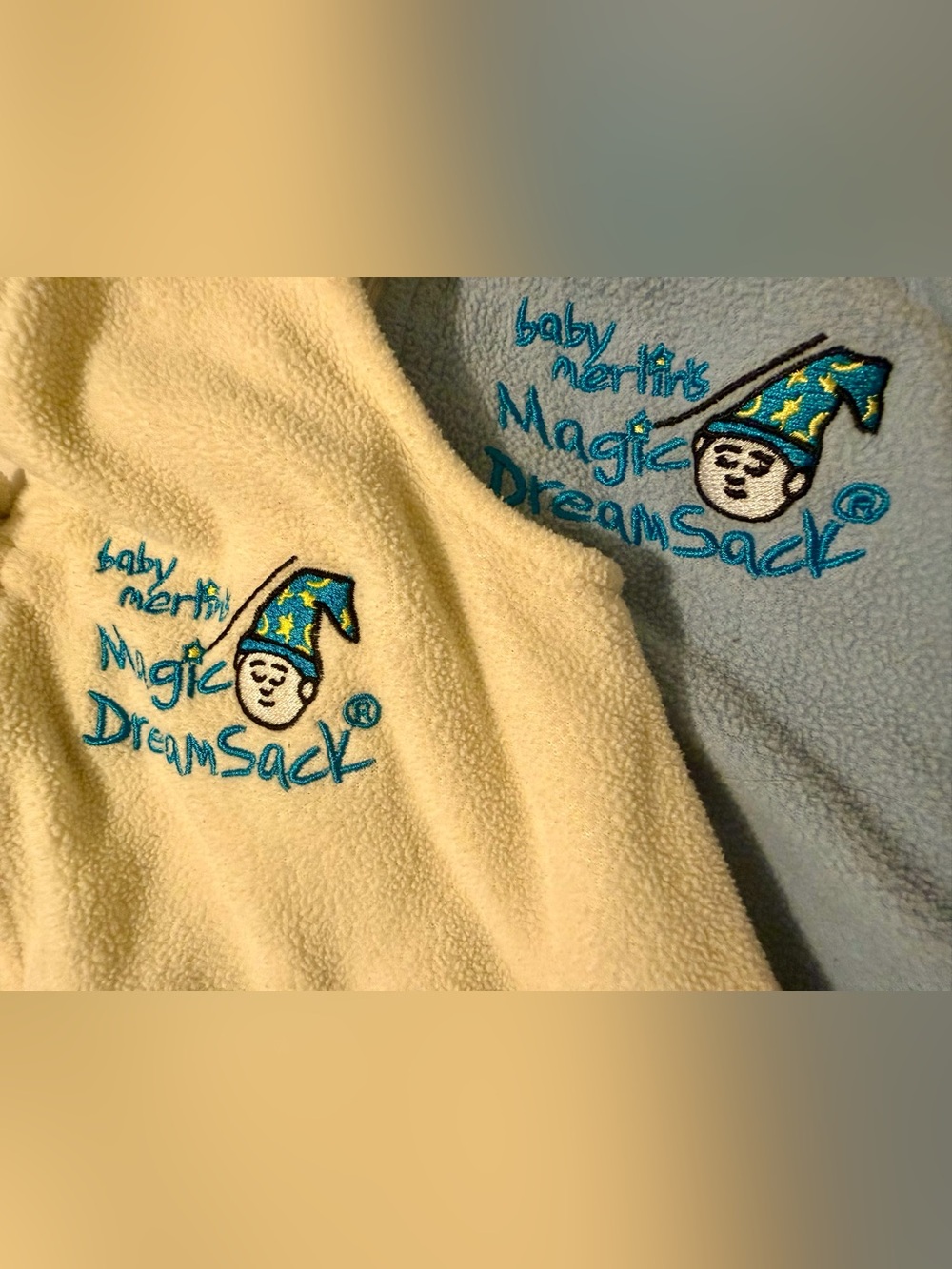 Baby Merlin’s Magic DreamSack Bundle 2 Fleece Sleep Sacks Small 6-12M
